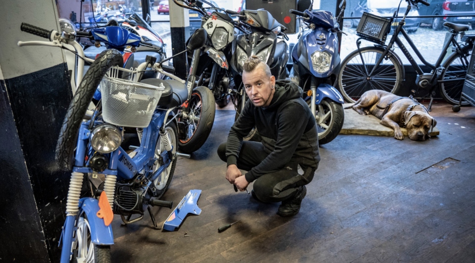 Scootermonteur Wesley van der Horst
