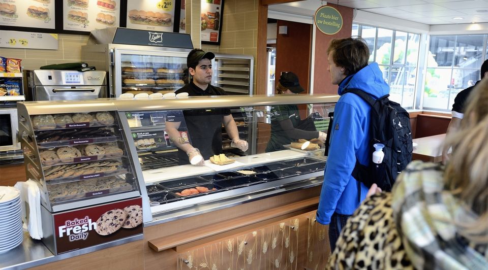 Subway app solicitatie baan