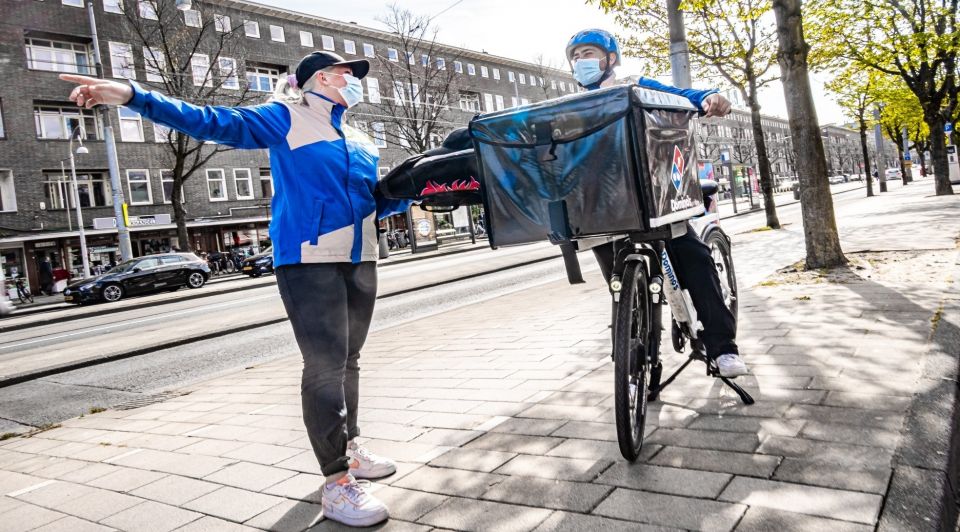 Verkeerstraining pizzabezorger dominos