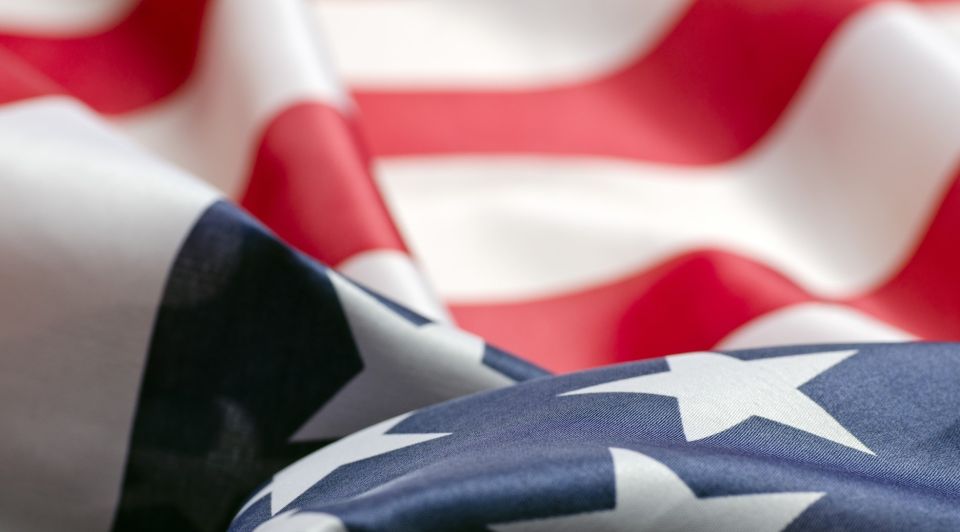 Vlag verenigde staten stars stripes