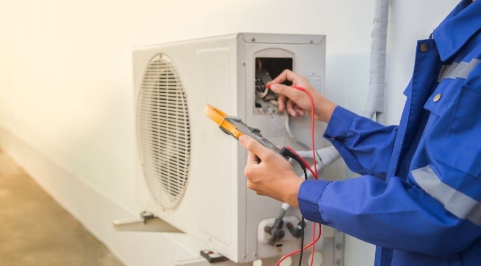 Warmtepomp installateur druk