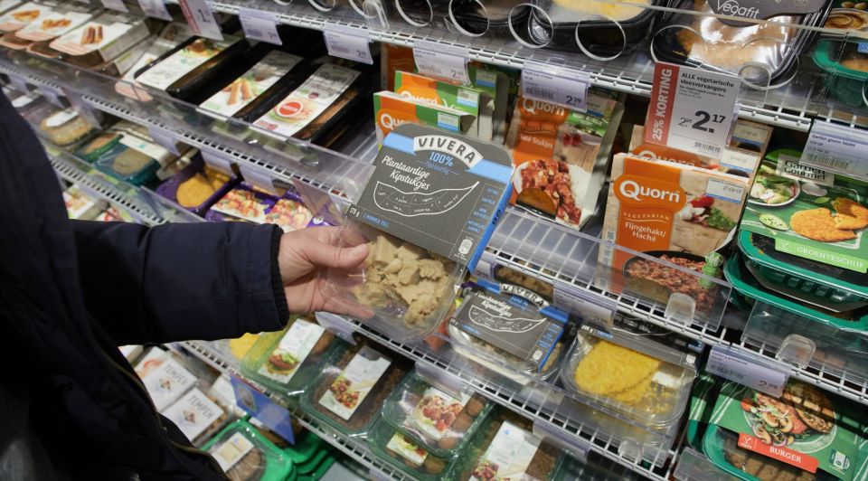 Supermarkt vivera hollandse hoogte vleesvervanger