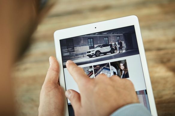 Volvo care service businessmodel