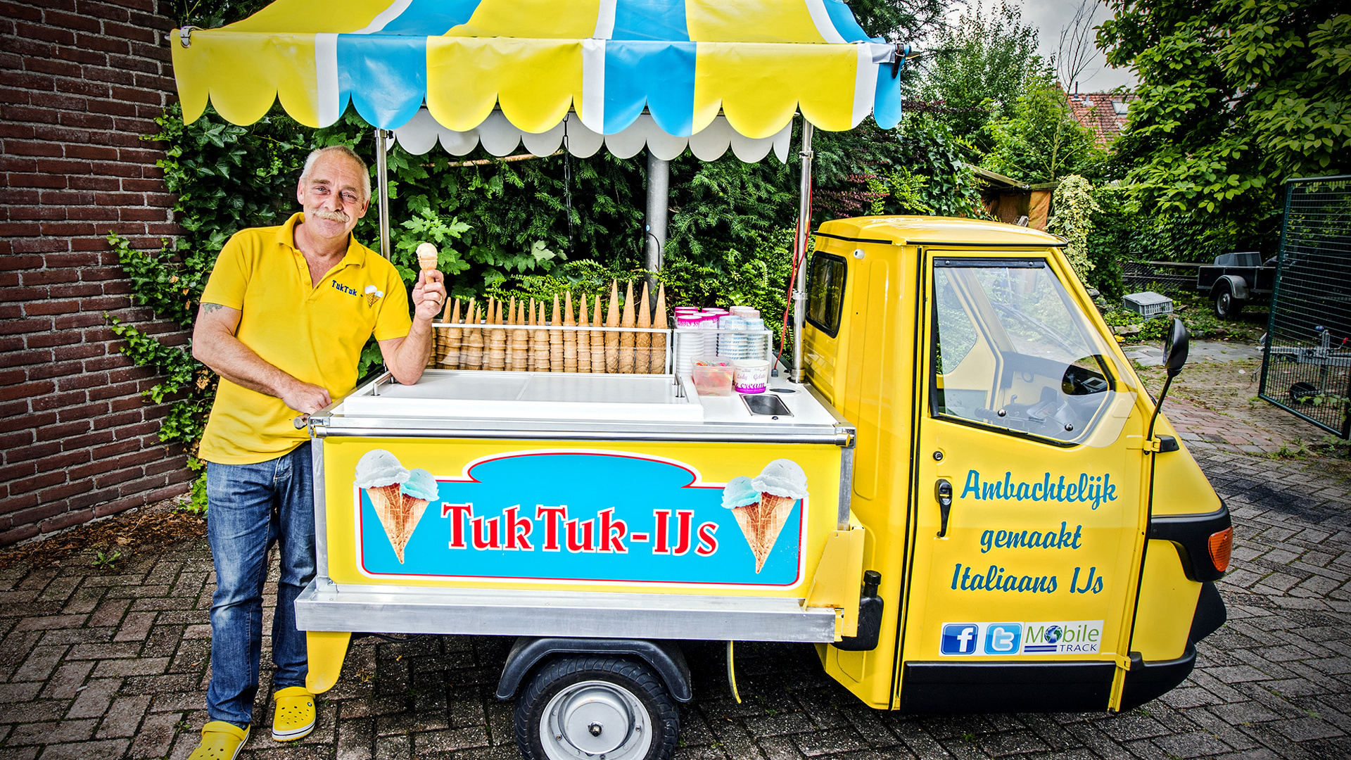 TukTukIJs Volg de ijsboer online met