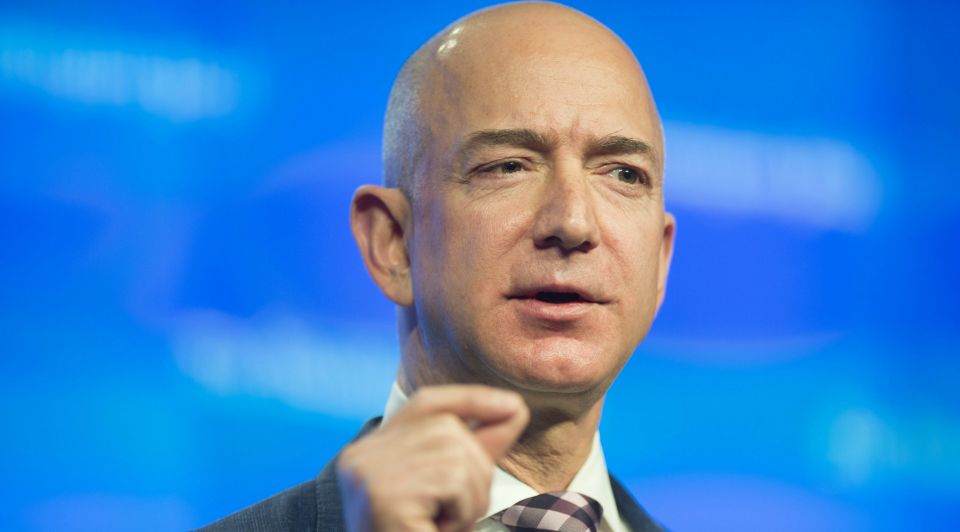 Jeff Bezos Amazon internetmiljardair rijkste