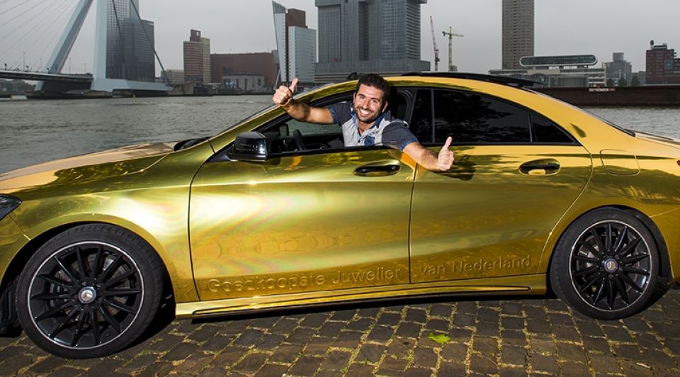 Juwelier gouden Mercedes 1