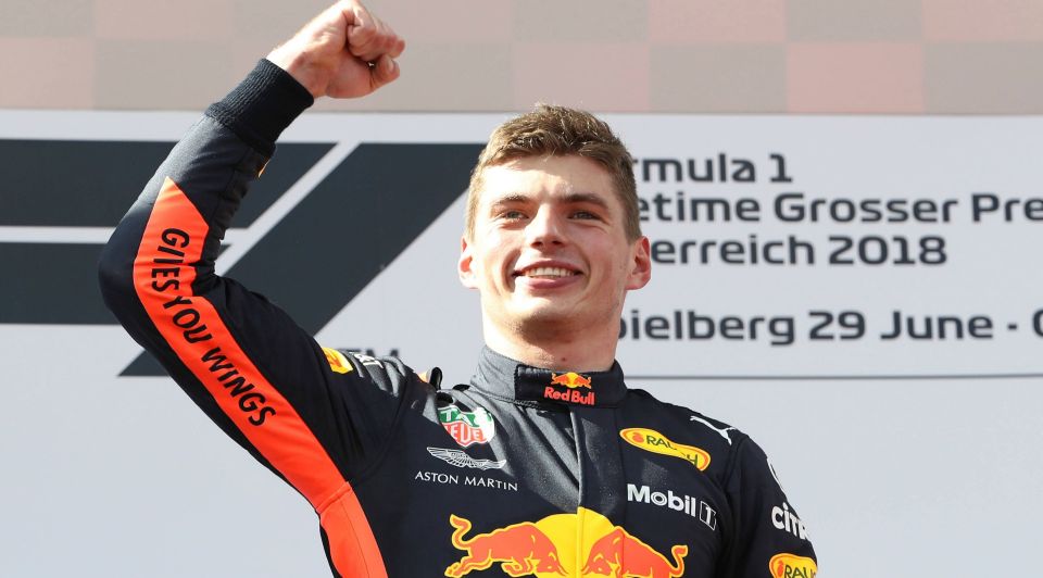 Max Verstappen 4 header