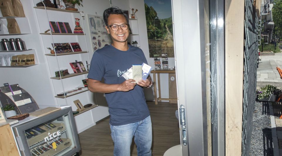 Raymond Soerodikromo chocola boetiek Den Haag
