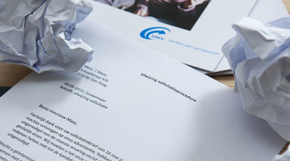 Sollicitatie Afwijzing