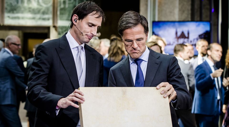 Wopke Hoekstra koffertje