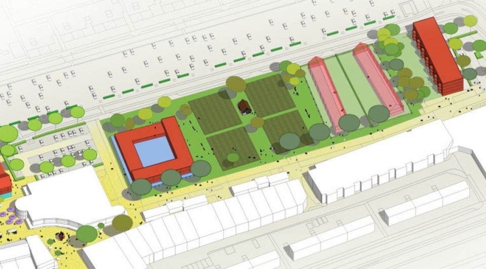 Compact centrum emmeloord bouwtekening