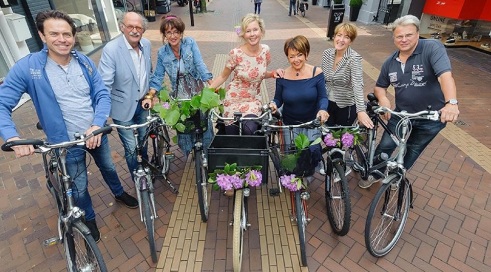 Fiets almelo ondernemersbelang christian van der meij