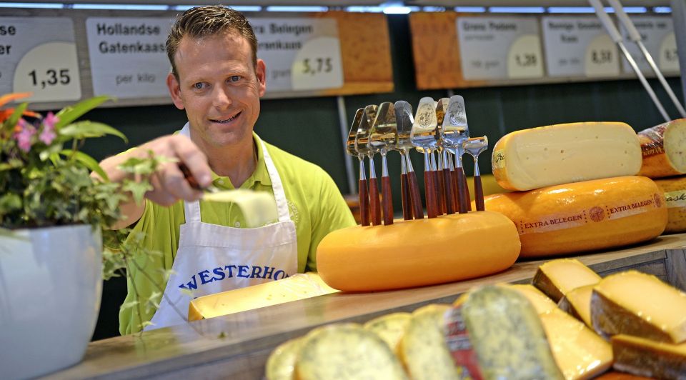 Kaas jubileum marktkraam