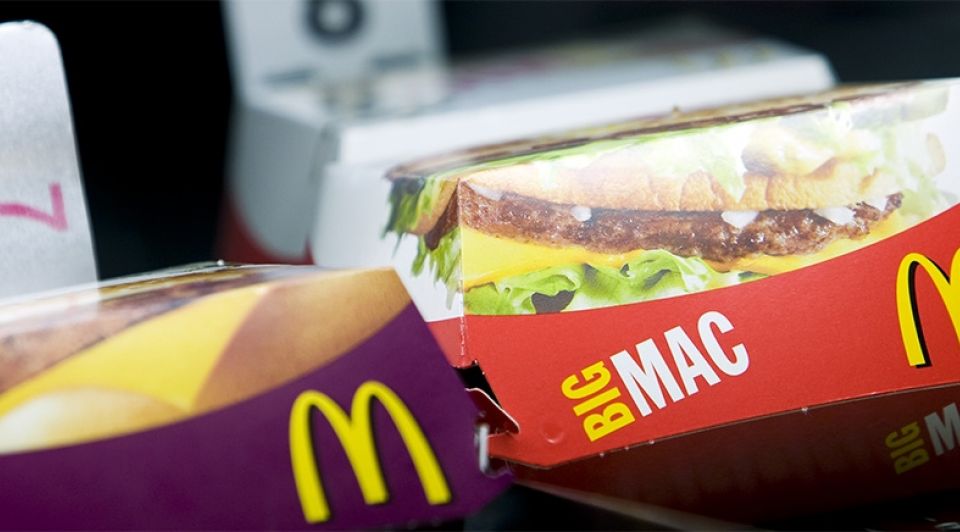Mcdonaldshamburgerburgerbar