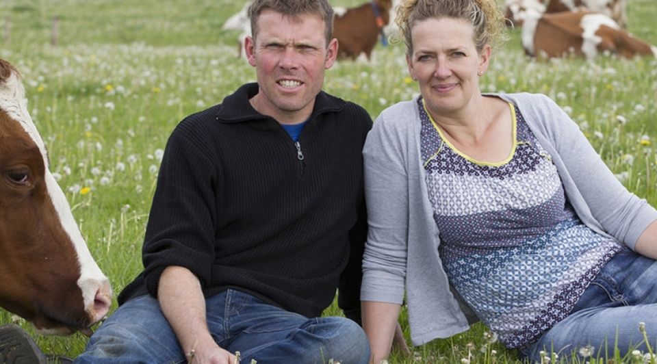 Melkveehouderij biologisch broekland Gerard Vrakking