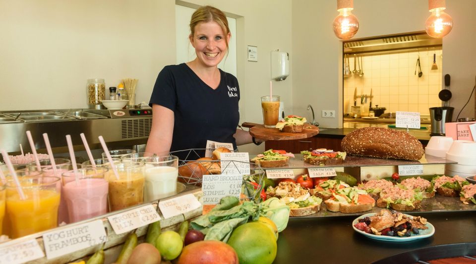 Verslokaal lunchroom charlotte minnegal campus business center enschede horecaconcept